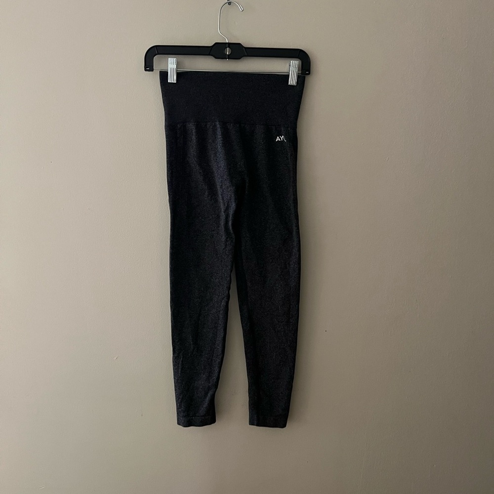 AYBL Charcoal Leggings with Logo